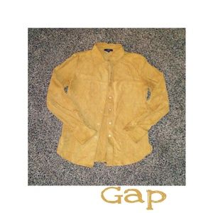 ❤Suede Gap Shirt❤